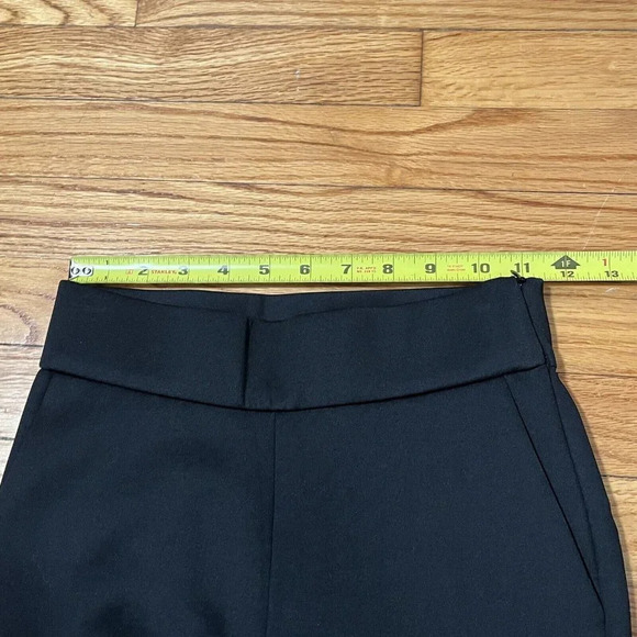 The Fold London Black slim Leg Trouser‎ Work Pants Size 2 - Picture 5 of 7